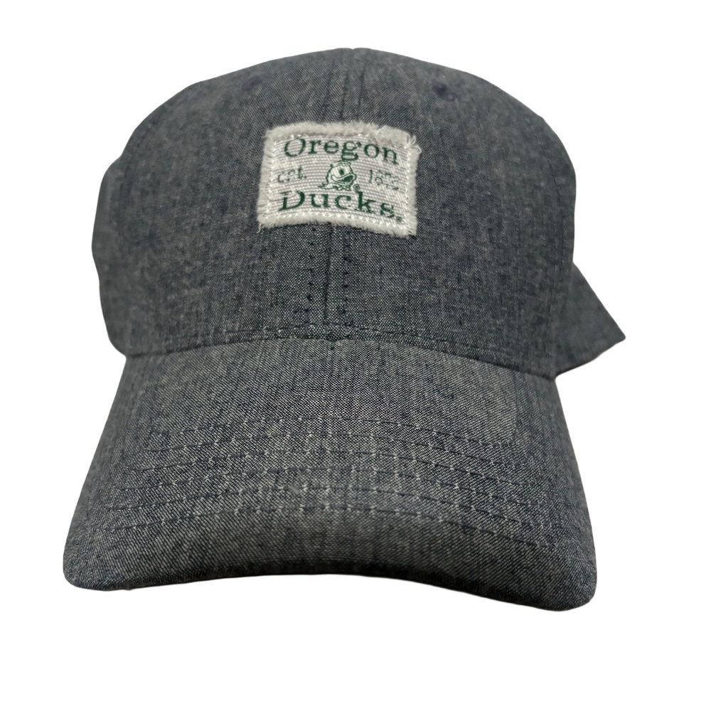 Unisex Adult U of O Oregon Ducks Adjustable Dad Cap in Heather Grey